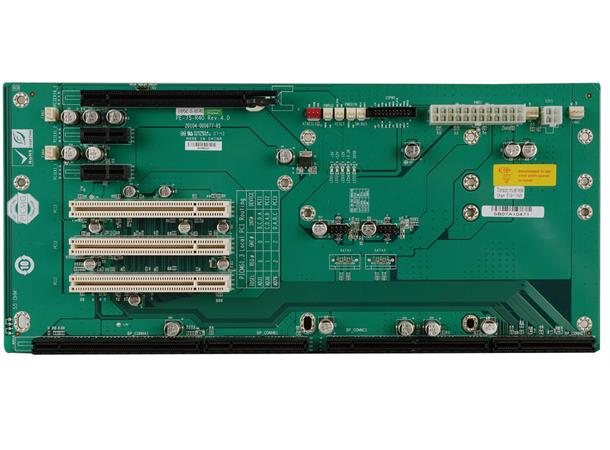 PE-7S-R40 7-slot, 1PCIe x16, 2PCIe x1, 3PCI 